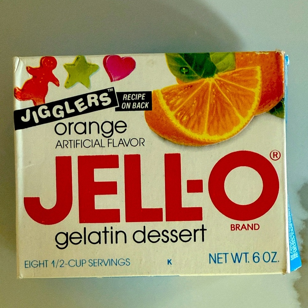Jell-O Orange Gelatin Dessert